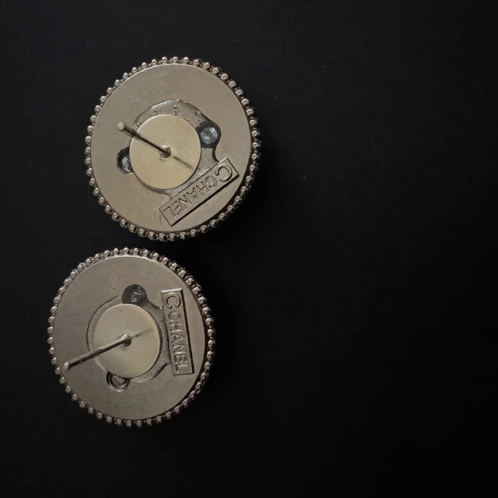 UPCYCLED CHANEL EARRINGS - Picture 2 of 2